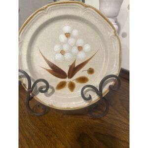 Hearthside Classics Castlewood Stoneware salad Plate Hand Painted 70's Vintage